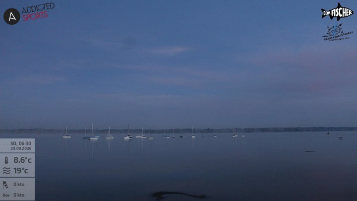 Archiv Foto Webcam Blick von Ammerland über den Starnberger See