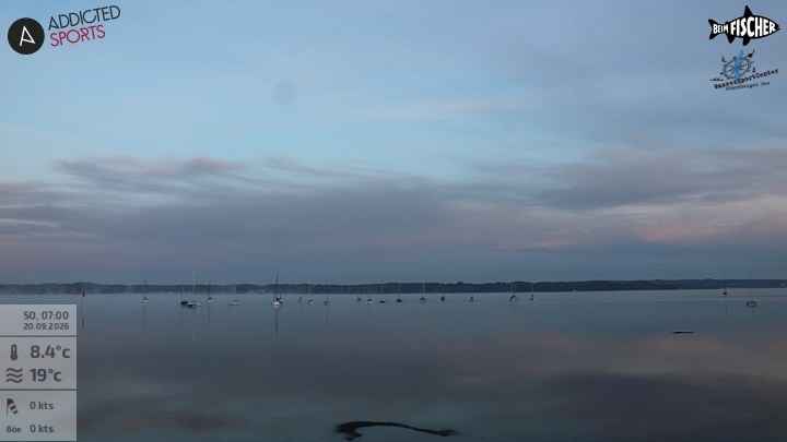 Archiv Foto Webcam Blick von Ammerland über den Starnberger See