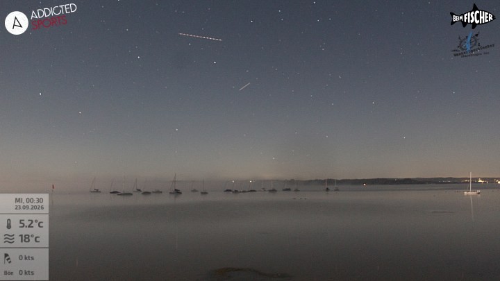 Archiv Foto Webcam Blick von Ammerland über den Starnberger See