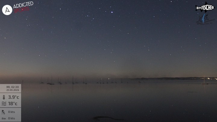 Archiv Foto Webcam Blick von Ammerland über den Starnberger See