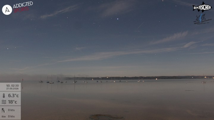 Archiv Foto Webcam Blick von Ammerland über den Starnberger See