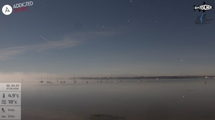 Archiv Foto Webcam Blick von Ammerland über den Starnberger See