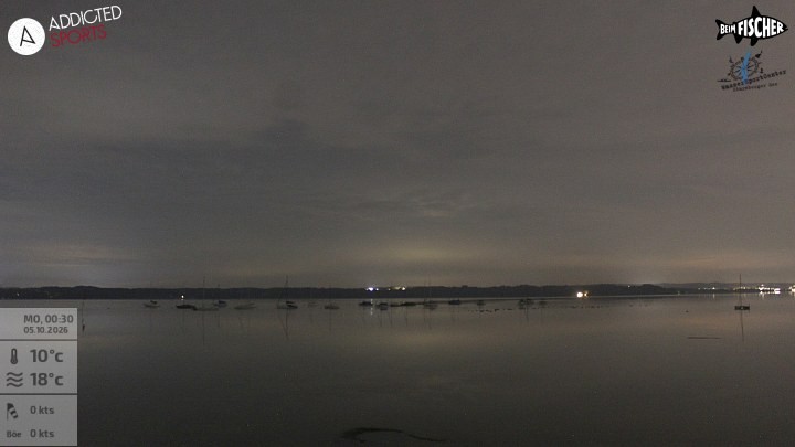 Archiv Foto Webcam Blick von Ammerland über den Starnberger See