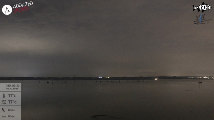 Archiv Foto Webcam Blick von Ammerland über den Starnberger See