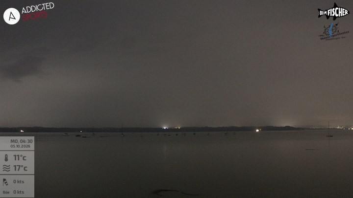 Archiv Foto Webcam Blick von Ammerland über den Starnberger See