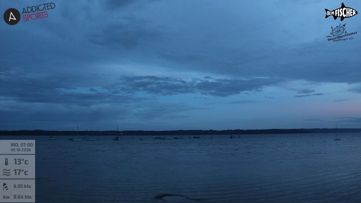 Archiv Foto Webcam Blick von Ammerland über den Starnberger See