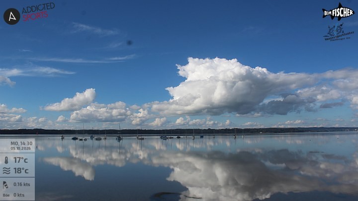 Archiv Foto Webcam Blick von Ammerland über den Starnberger See