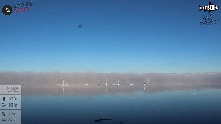Archiv Foto Webcam Blick von Ammerland über den Starnberger See