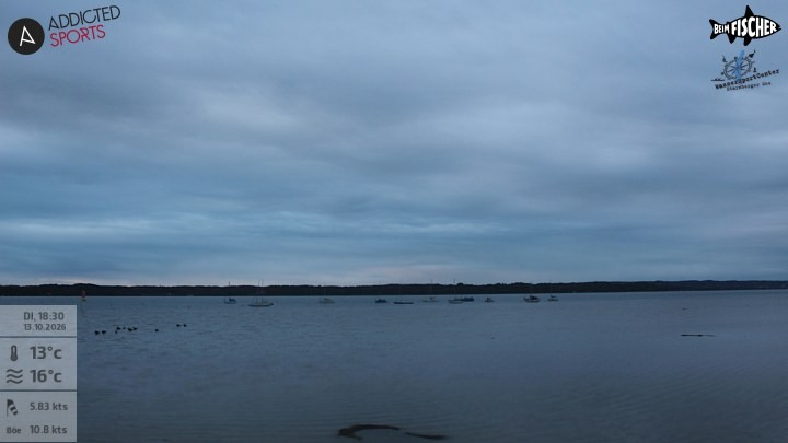 Archiv Foto Webcam Blick von Ammerland über den Starnberger See