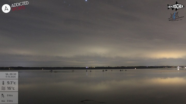 Archiv Foto Webcam Blick von Ammerland über den Starnberger See