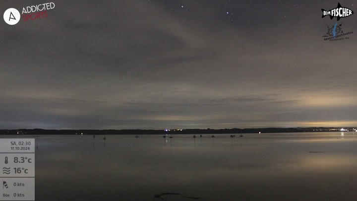 Archiv Foto Webcam Blick von Ammerland über den Starnberger See