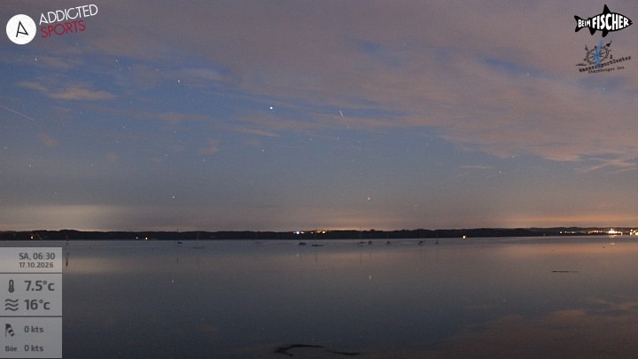 Archiv Foto Webcam Blick von Ammerland über den Starnberger See