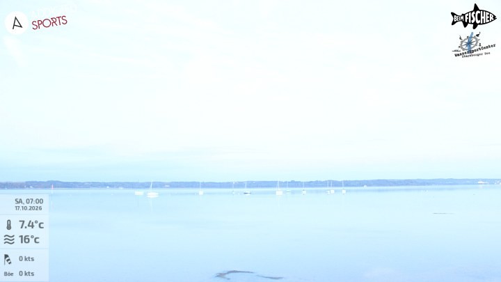 Archiv Foto Webcam Blick von Ammerland über den Starnberger See