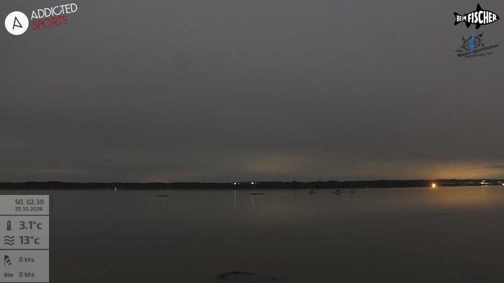 Archiv Foto Webcam Blick von Ammerland über den Starnberger See