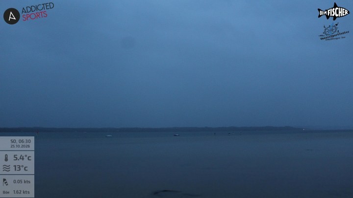 Archiv Foto Webcam Blick von Ammerland über den Starnberger See