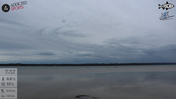 Archiv Foto Webcam Blick von Ammerland über den Starnberger See