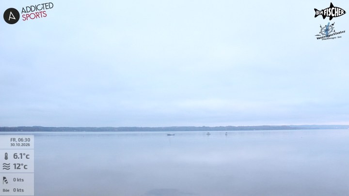 Archiv Foto Webcam Blick von Ammerland über den Starnberger See