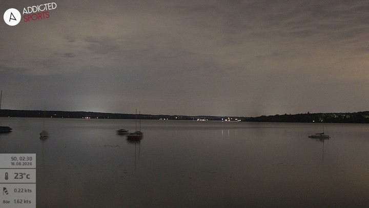 Archiv Foto Webcam Herrsching: Ammersee