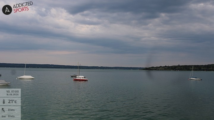 Archiv Foto Webcam Herrsching: Ammersee
