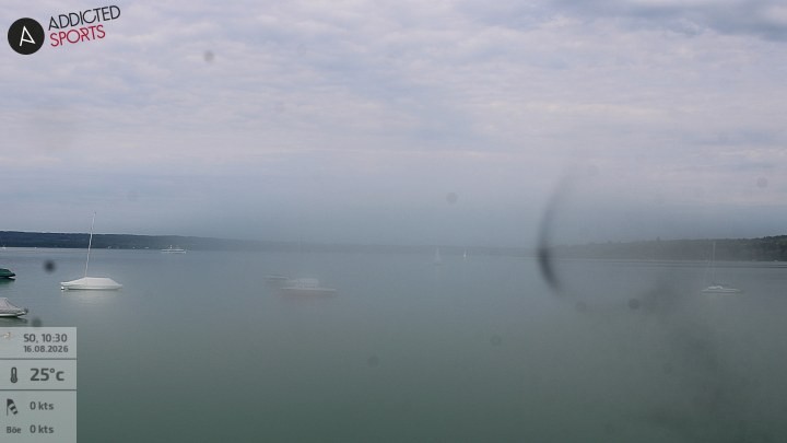 Archiv Foto Webcam Herrsching: Ammersee
