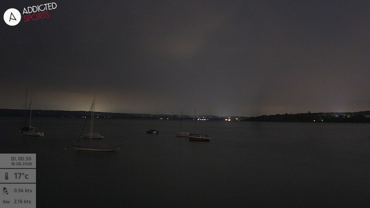 Archiv Foto Webcam Herrsching: Ammersee