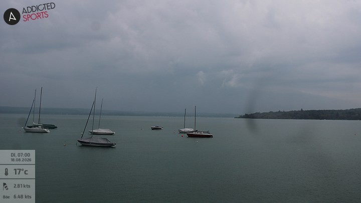Archiv Foto Webcam Herrsching: Ammersee