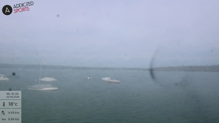 Archiv Foto Webcam Herrsching: Ammersee