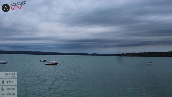 Archiv Foto Webcam Herrsching: Ammersee