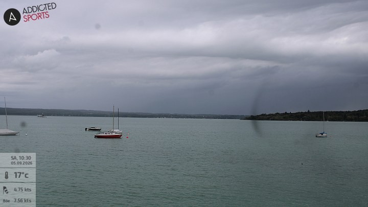 Archiv Foto Webcam Herrsching: Ammersee
