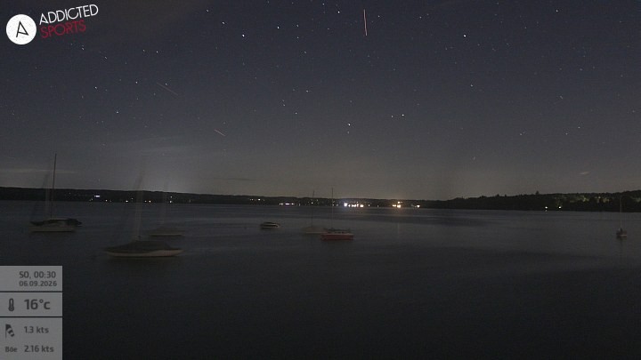 Archiv Foto Webcam Herrsching: Ammersee