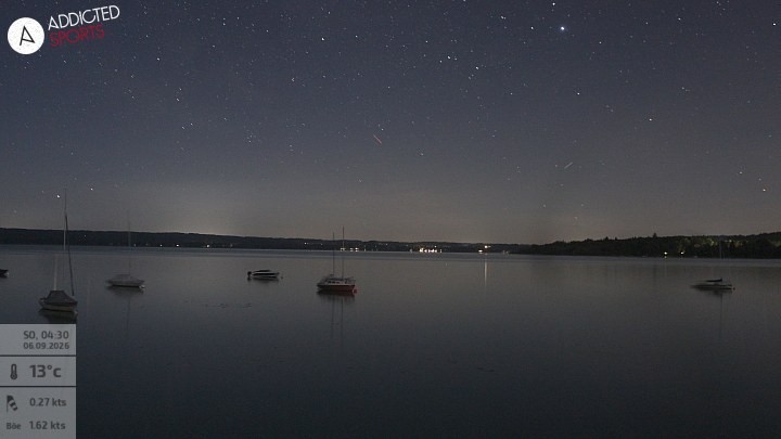 Archiv Foto Webcam Herrsching: Ammersee