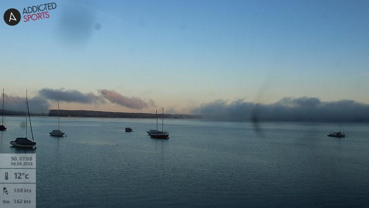 Archiv Foto Webcam Herrsching: Ammersee