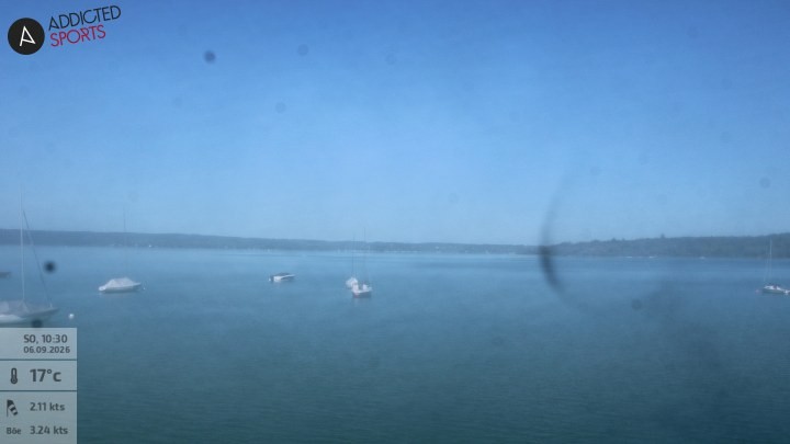 Archiv Foto Webcam Herrsching: Ammersee