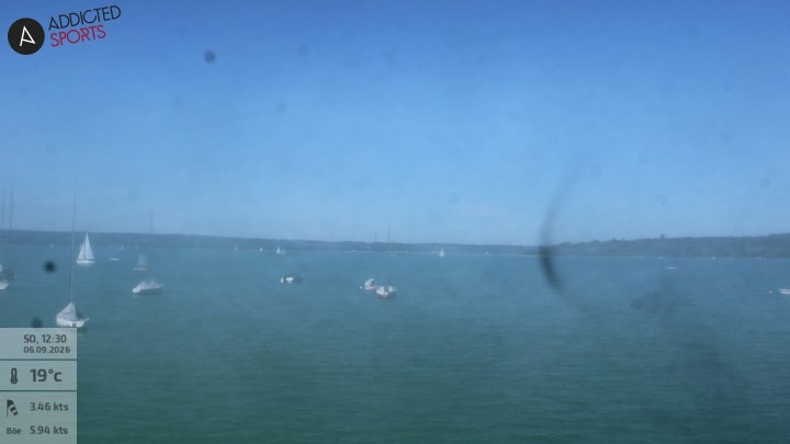 Archiv Foto Webcam Herrsching: Ammersee
