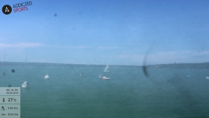 Archiv Foto Webcam Herrsching: Ammersee