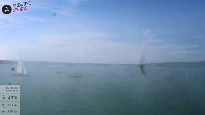 Archiv Foto Webcam Herrsching: Ammersee
