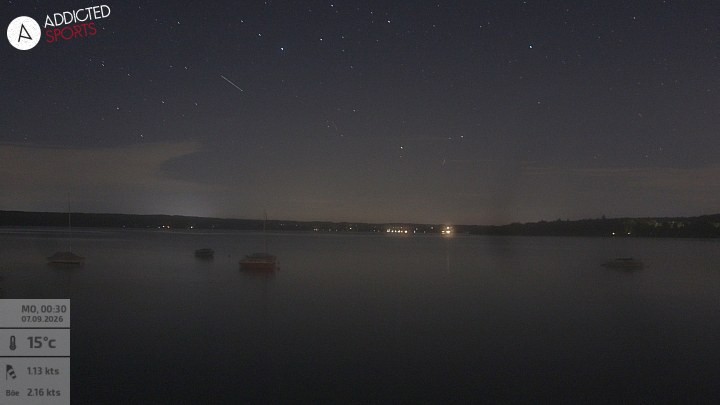 Archiv Foto Webcam Herrsching: Ammersee