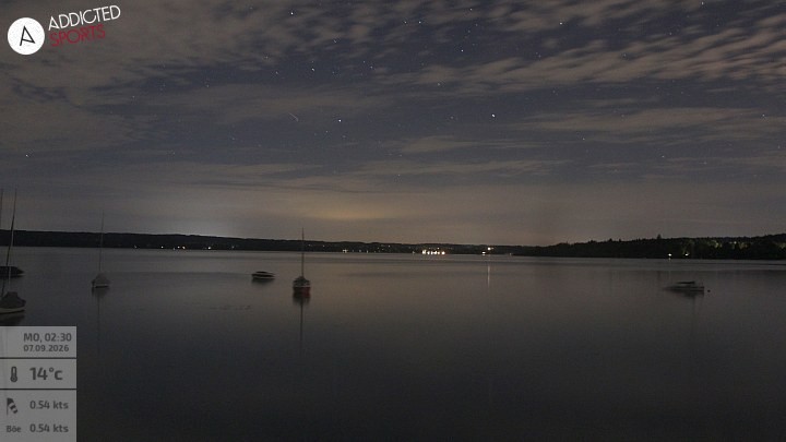 Archiv Foto Webcam Herrsching: Ammersee