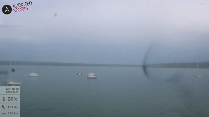 Archiv Foto Webcam Herrsching: Ammersee