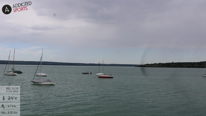 Archiv Foto Webcam Herrsching: Ammersee