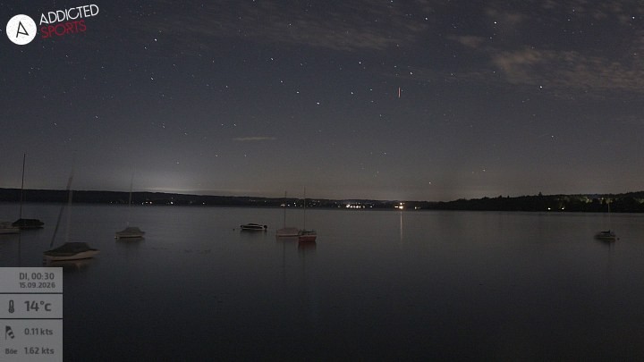 Archiv Foto Webcam Herrsching: Ammersee