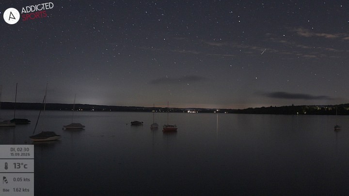 Archiv Foto Webcam Herrsching: Ammersee