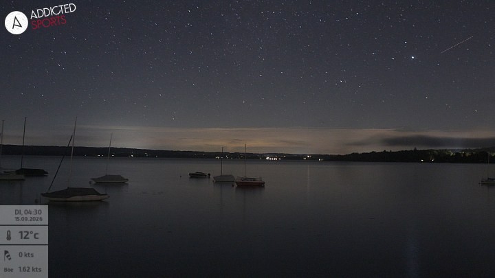 Archiv Foto Webcam Herrsching: Ammersee