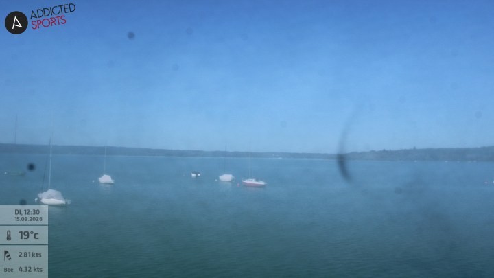 Archiv Foto Webcam Herrsching: Ammersee