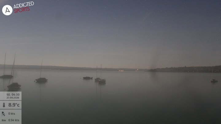 Archiv Foto Webcam Herrsching: Ammersee