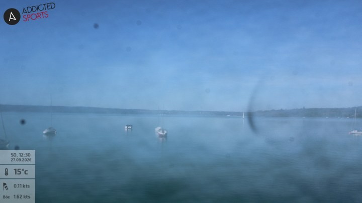 Archiv Foto Webcam Herrsching: Ammersee