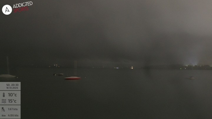 Archiv Foto Webcam Herrsching: Ammersee