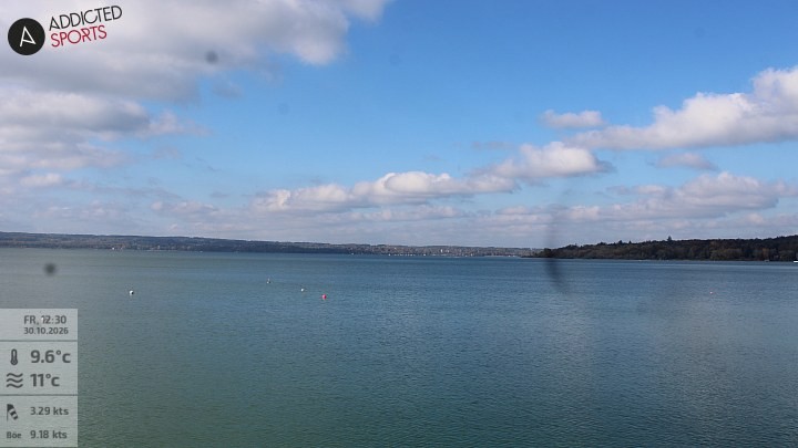 Archiv Foto Webcam Herrsching: Ammersee