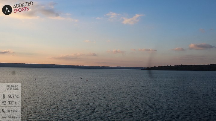 Archiv Foto Webcam Herrsching: Ammersee