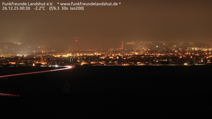 Archiv Foto Webcam Blick auf Landshut in Niederbayern